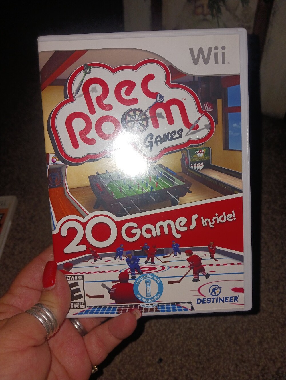 Nintendo Rec Room Games - Red and White Cover